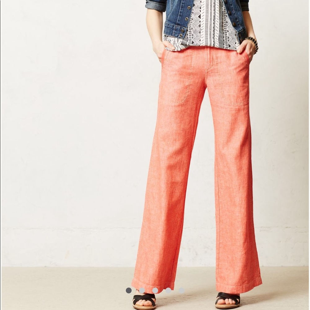 Pilcro wide leg pant Anthropologie